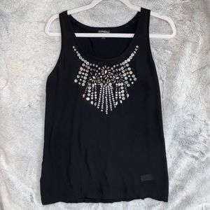 Express Jeweled tank top - size small